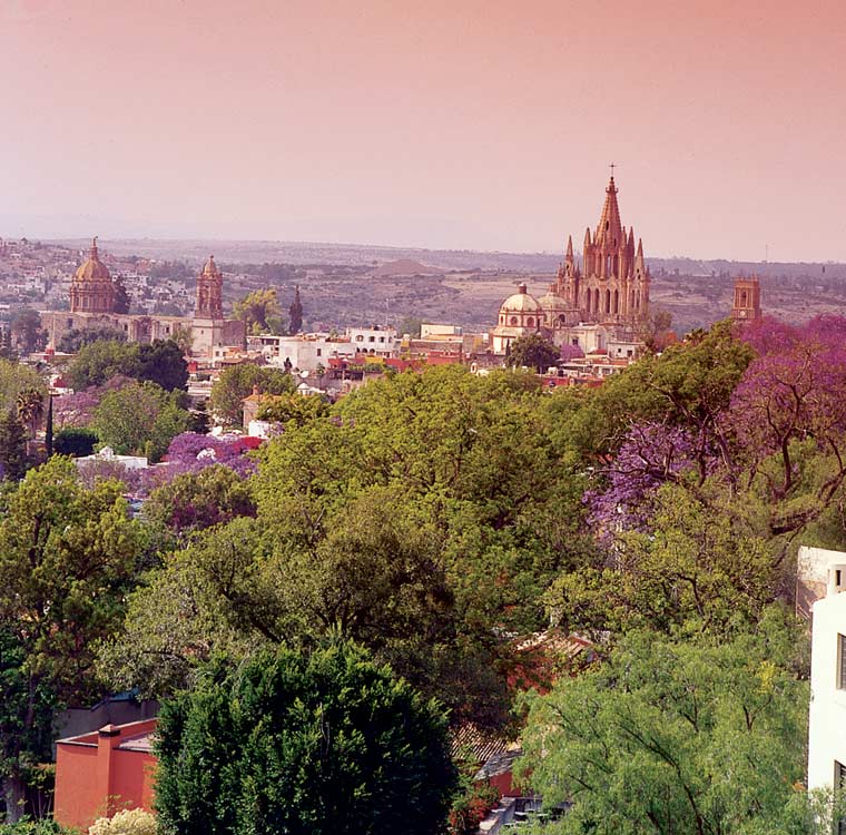 Casa Carino's view of San Miguel